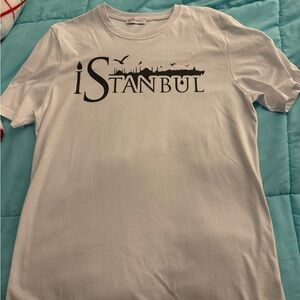 White Istanbul Graphic T-Shirt
